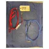 2 - Small Nylon Leashes