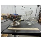 Chip & Dip Sering Set & Metal Strainer