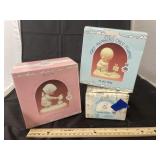 3 Pcs - Precious Moments Figurines