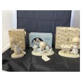3 Pcs - Precious Moments Figurines