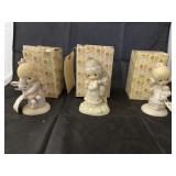 3 Pcs - Precious Moments Figurines