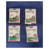 4 Pcs - Frontline Plus for Dogs Flea & Tick