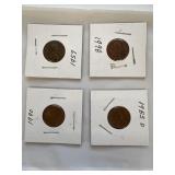 4 - Lincoln Pennies