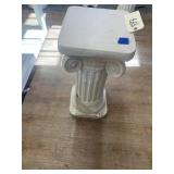 Plaster Pedestal/Plant Stand 25"H