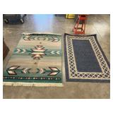 2 Pcs - Area Rugs 47"x?    40"X?