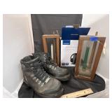 Pair Harley Davidson Lace Up Boots Sz 9M