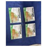 4 Pcs - Frontline Plus for Cats Flea & Tick