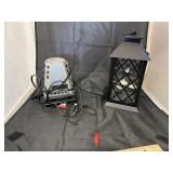 Electric Clock & Lanters w/Headphones