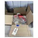 Box w/Glass Jars - Cork Screws & More