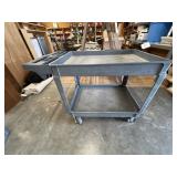 Large Plastic Rolling Cart 46"L x 26"W x 35"H