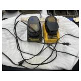 2 - DeWalt 18V Batteries w/Chargers