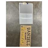 2 Pcs - White Board/Bulletin Board - Sign