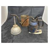 3 Pcs - Oil Cans