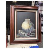 Framed Native American Wall Art 19"x23"