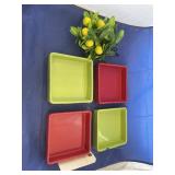 Real Home Trays & Faux Flowers