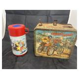 Vintage Roughrider Metal Lunchbox & Laser Tag