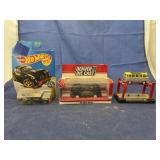3 Pcs Die Cast Cars - Hot Wheels & More
