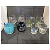 8 - Assorted Glass Tumblers