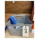 Metal Basket w/OKC Thunder Jersey sz 3T