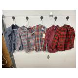 5 - Button Front Shirts Sz S