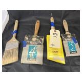 4 - Nylon Paint Brushes