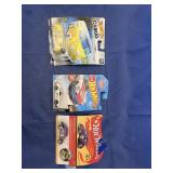 3 Pcs - Hot Wheels Cars in Boxes