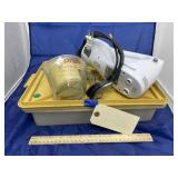 Hand Mixer - Head Phones - Pyrex Cup