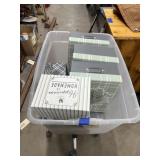 Assorted Decorative Boxes in Plastic Bin