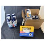 Bottles of Ensure & Quantum Energy Squares 8 pack