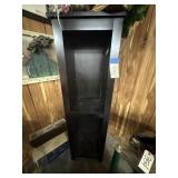 Wood Display Cabinet 63"H x 14"W x 14"L