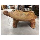 Clay Turtle Planter 28"L x 11"H