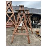 Wooden Windmill Frame
