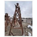 Large Wooden Windmill Frame