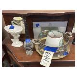 5 Pcs - Serving Tray - Figurines - Thermometer