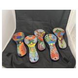 5 - Talavera Spoon Rests