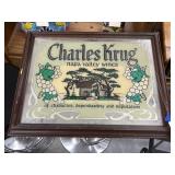 Charles King Framed Mirror 18"x14"