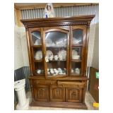 China Cabinet 56"L x 17"W x 81"H