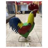 Metal Rooster 23"H