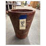 Clay Planter 13"Dia x 16"H