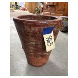Clay Planter 13"Dia x 16"H
