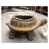 Clay Turtle Planter 19" x 9"