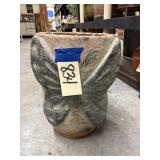 Clay Planter 12"Dia x 18"H