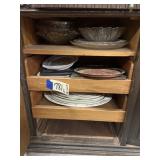 Large Lot of Serving Platters & Dishes