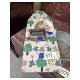 Ironing Board & Vintage Iron