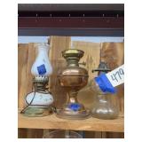 3 Lamps - Oil & Elec