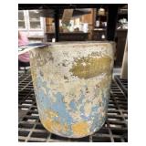 Clay Planter 9"Dia x 11"H - chipped