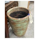 Clay Flower Pot 13"L x 17"H