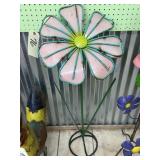 Decorative Metal Flower 44"H
