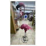 Decorative Metal Flamingo 51"H