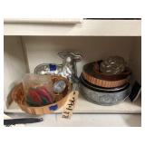 Assorted Copper Molds - Pans